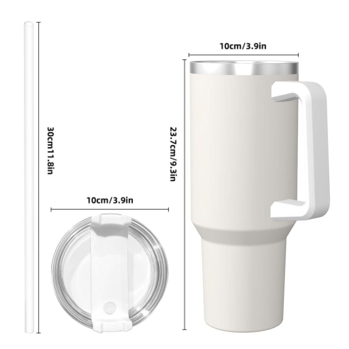 Custom Insulated Tumblers – 40OZ | Pet Portrait | Double-Walled Stainless Steel | 6 Colors | Leakproof & Car-Friendly - Image 2