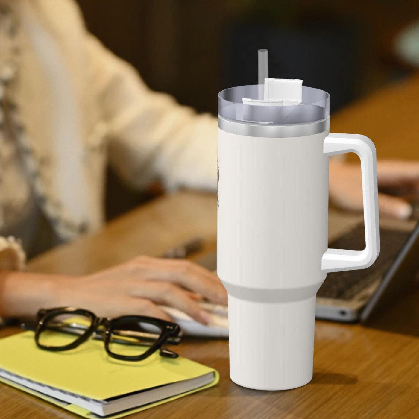 Custom Insulated Tumblers – 40OZ | Pet Portrait | Double-Walled Stainless Steel | 6 Colors | Leakproof & Car-Friendly - Image 4