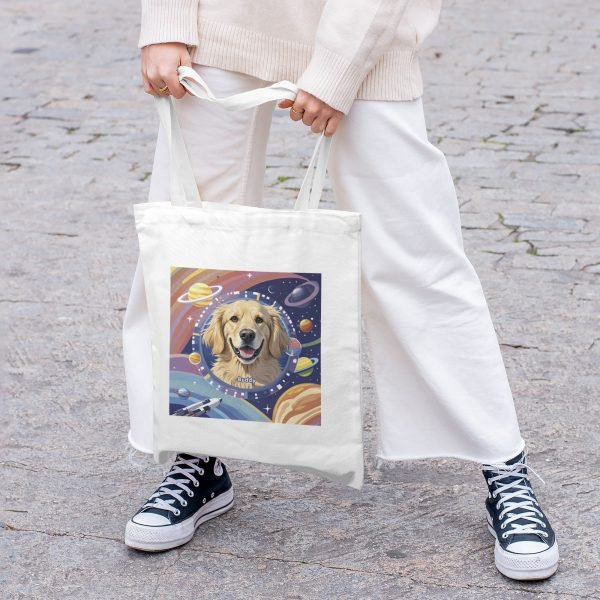 Custom Tote Bag – Personalized Canvas Bag with Pet Portraits | Reusable & Stylish Gifts for Cat & Dog Lovers