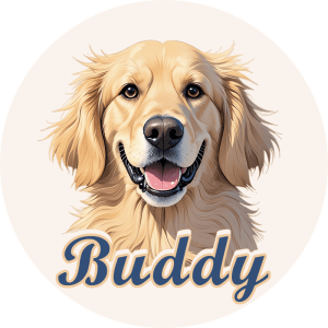 Custom Pet LED Frame – Personalized Pet Portrait Light for Dog & Cat Lovers - AI-Designed Photo
