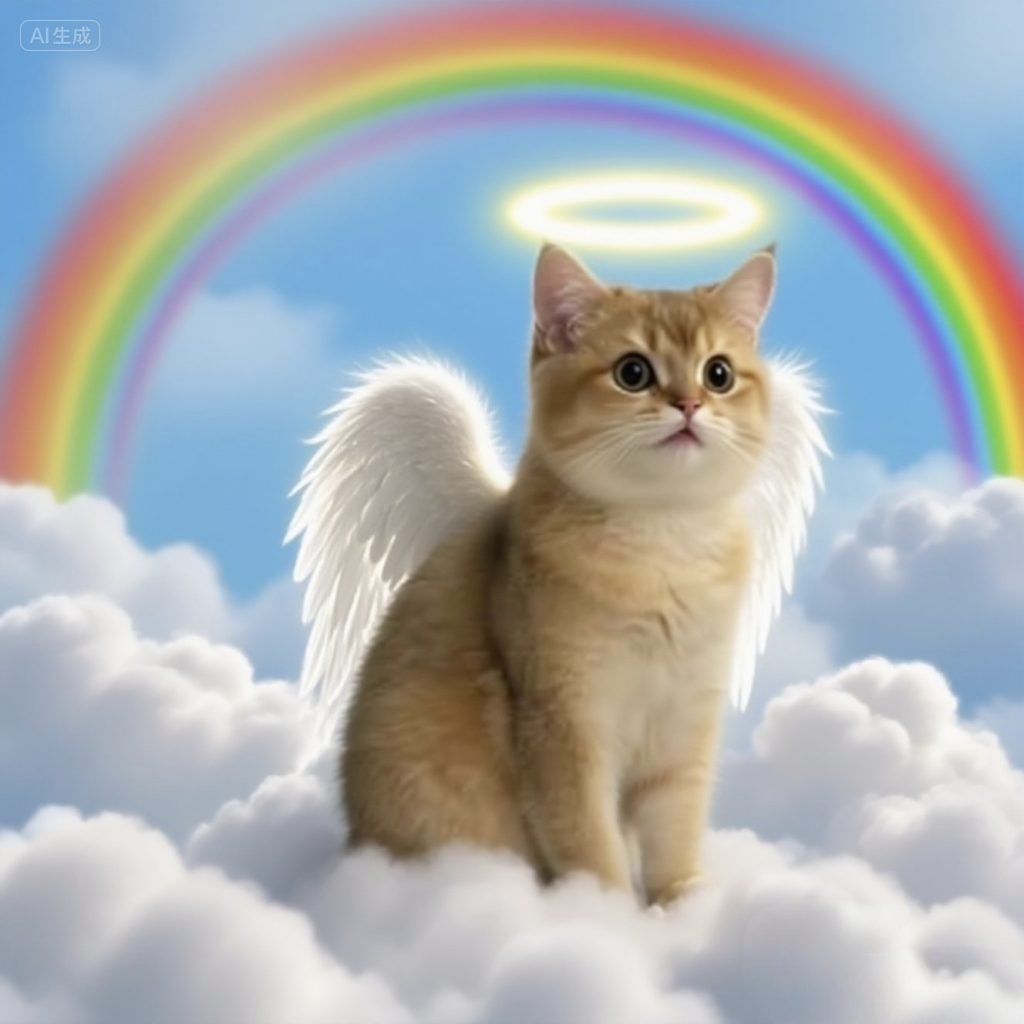 A Tribute Beyond the Rainbow Bridge: Remembering Glory the Cat Through Loss and Light