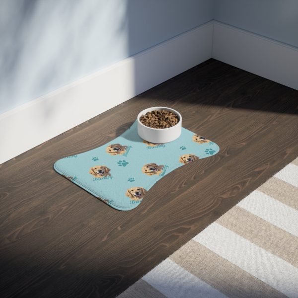 Custom Dog Feeding Mat – Easy-to-Clean | Pet Portraits | AI Art | Gifts for Dog Lovers