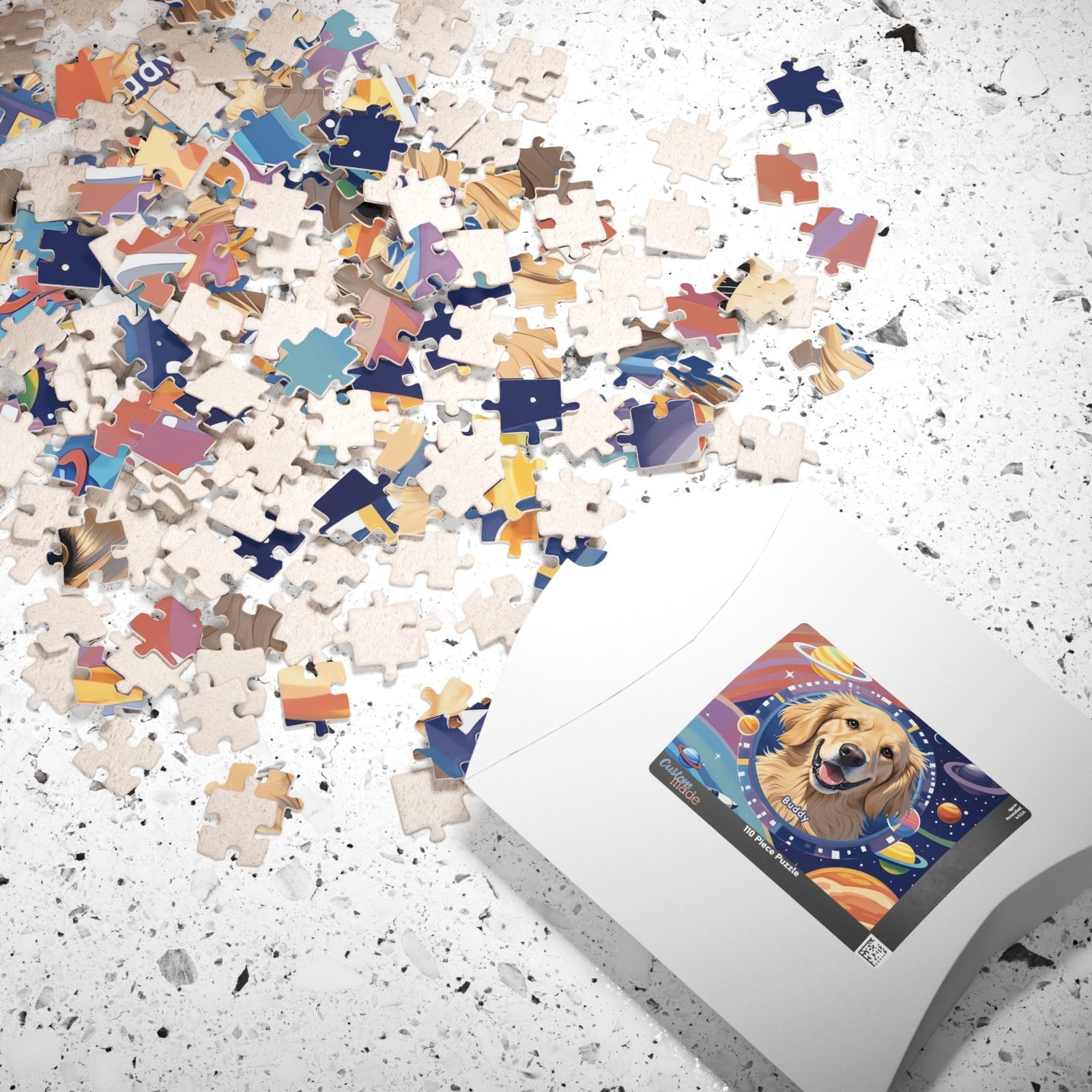Custom Puzzle with Pet Portraits – Pet Portraits | AI Art Fun