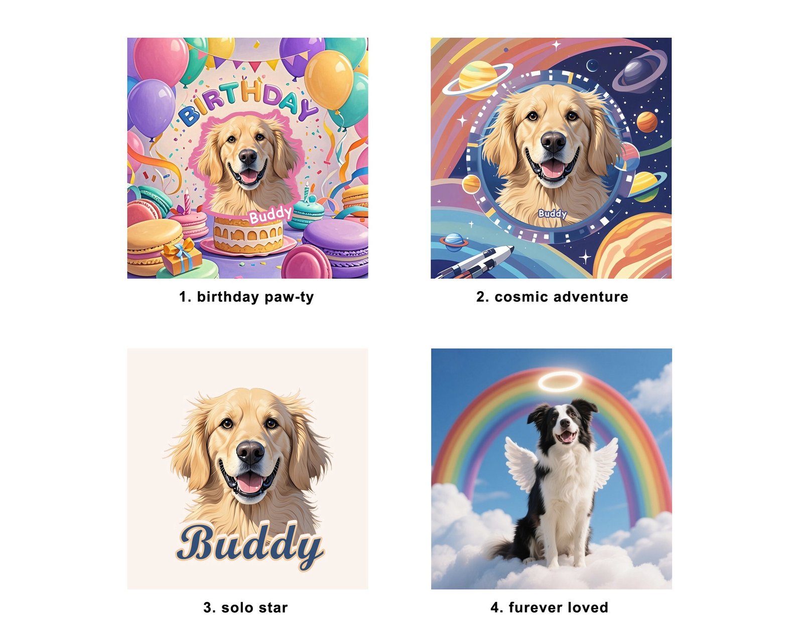 Custom Pet Photo Snow Globe – A Festive Tribute to Your Furry Companion - Image 5