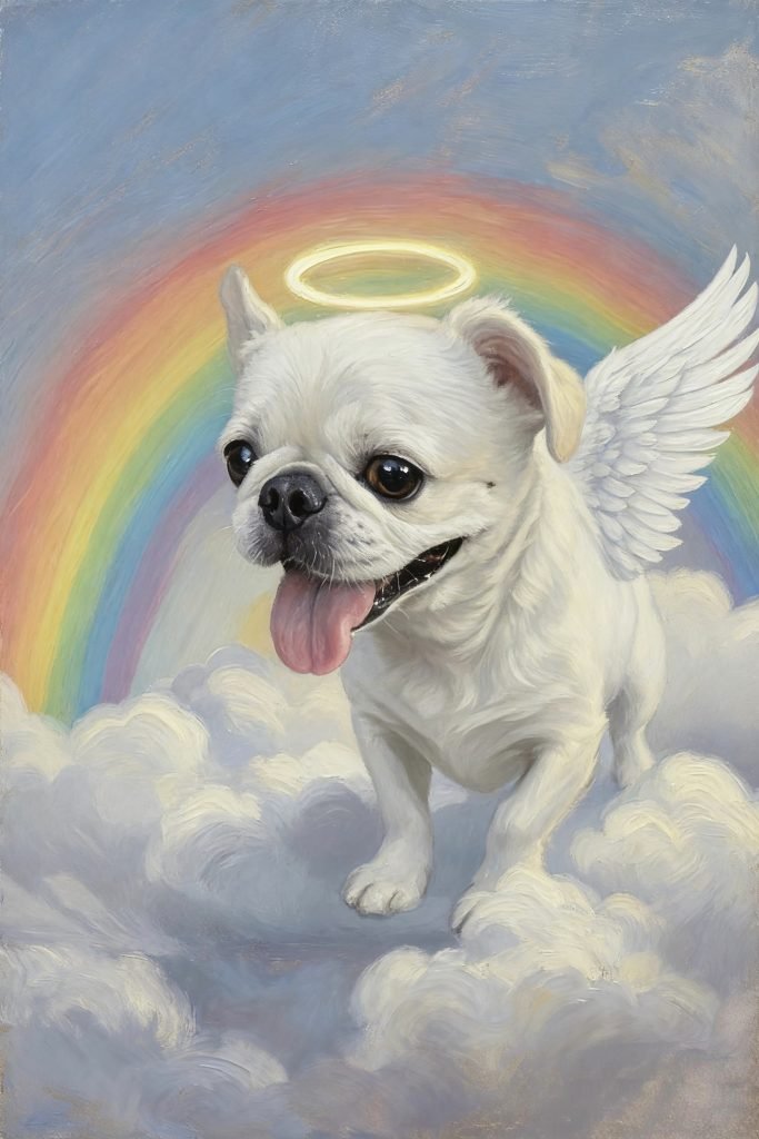Pip the Innocent – A Pet Rainbow Bridge Poem for Gentle Dog Loss