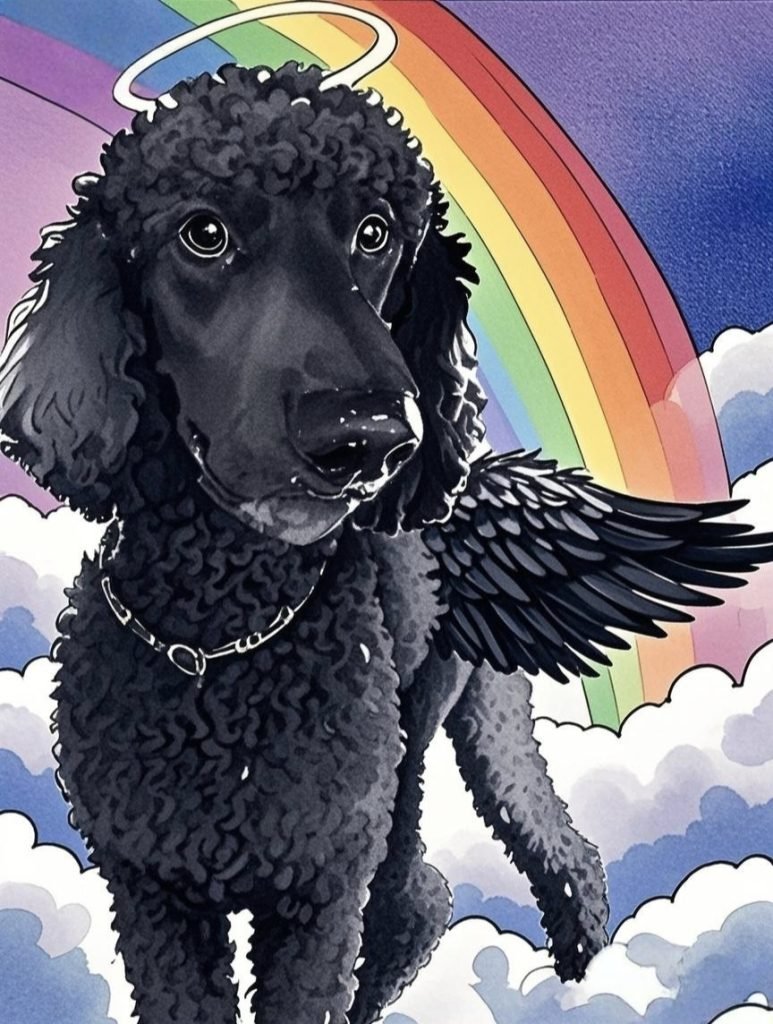 Barley the Old Soul – Pet Rainbow Bridge Poem for the Loss of a Senior Dog