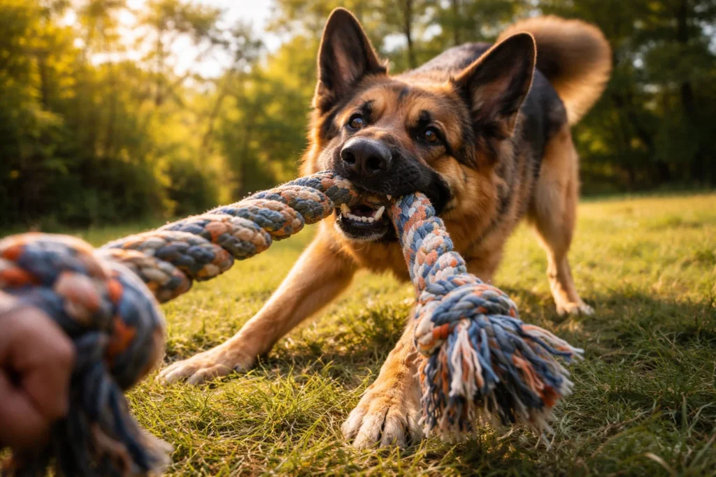 dog rope toys for aggressive chewers durable tug toy