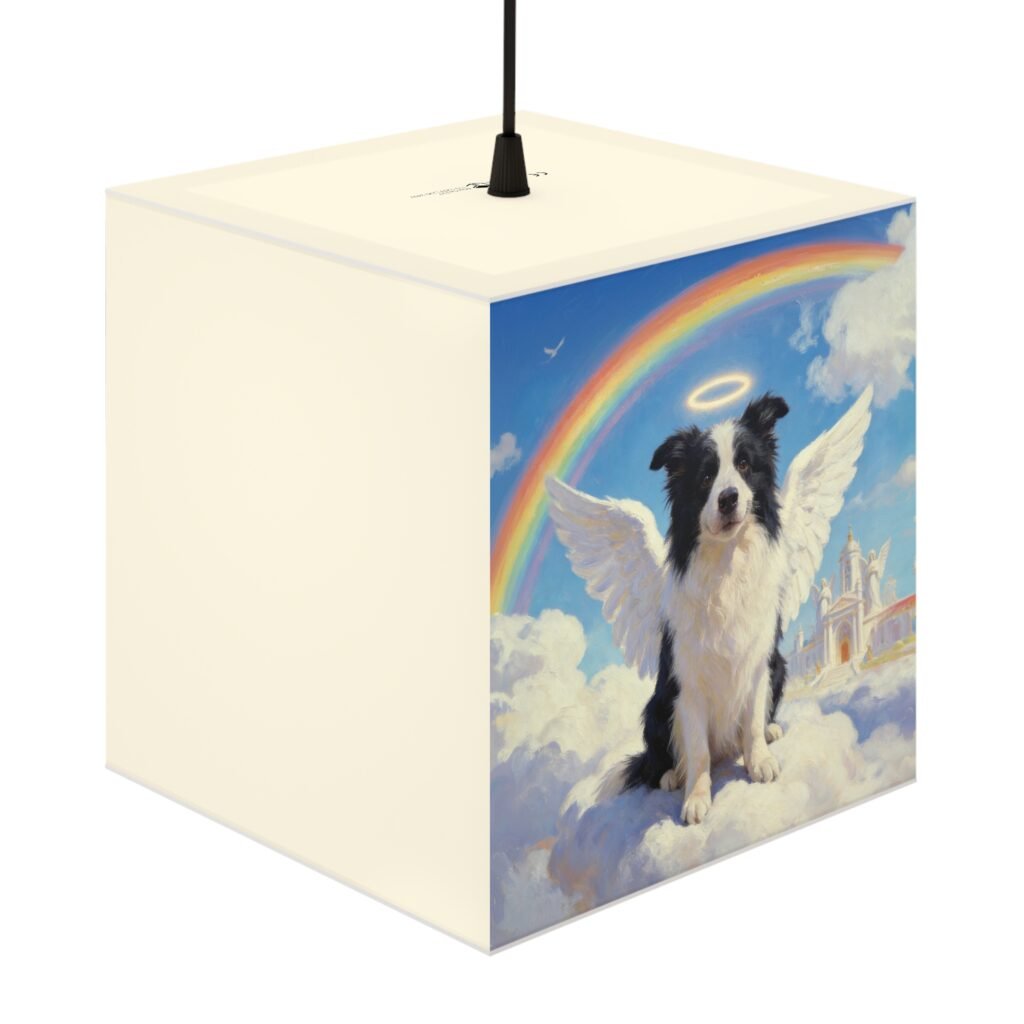 Memory Lamp for Pet Loss – Personalized Angel Pet Memorial Light | Dog & Cat Memorial Gifts for Grieving a Pet