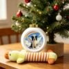Personalized Memorial Ornaments for Dogs & Cats – Custom AI Angel Portrait | Pet Memorial Ornament, Pet Loss Gift for Grieving a Pet