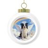 Personalized Memorial Ornaments for Dogs & Cats – Custom AI Angel Portrait | Pet Memorial Ornament, Pet Loss Gift for Grieving a Pet