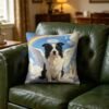 Memorial Pillows for Pet Loss – Personalized Angel Portrait | Custom Pillow with Photo
