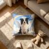 Memorial Pillows for Pet Loss – Personalized Angel Portrait | Custom Pillow with Photo