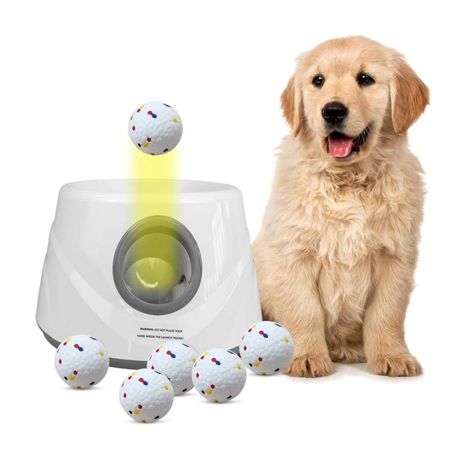 Automatic Ball Launcher with 6 eTPU Balls