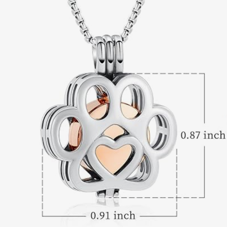 Pet Cremation Jewelry For Ashes Dog Cat
