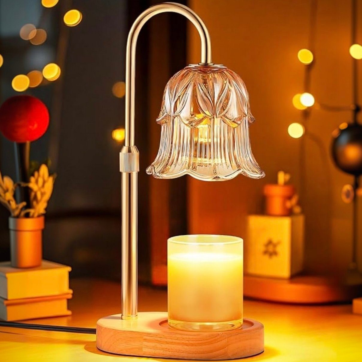 Adjustable Candle Warmer Lamp for pet memorial